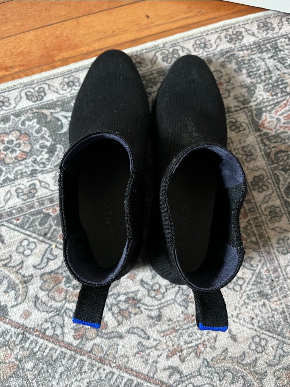 Rothy's Black Chelsea Ankle Boots - Picture 2 of 5